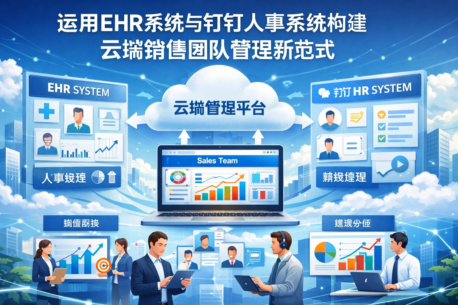 运用EHR系统与钉钉人事系统构建云端销售团队管理新范式