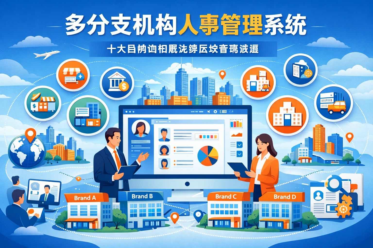 多分支机构人事管理系统：十大品牌如何解决跨区域管理难题