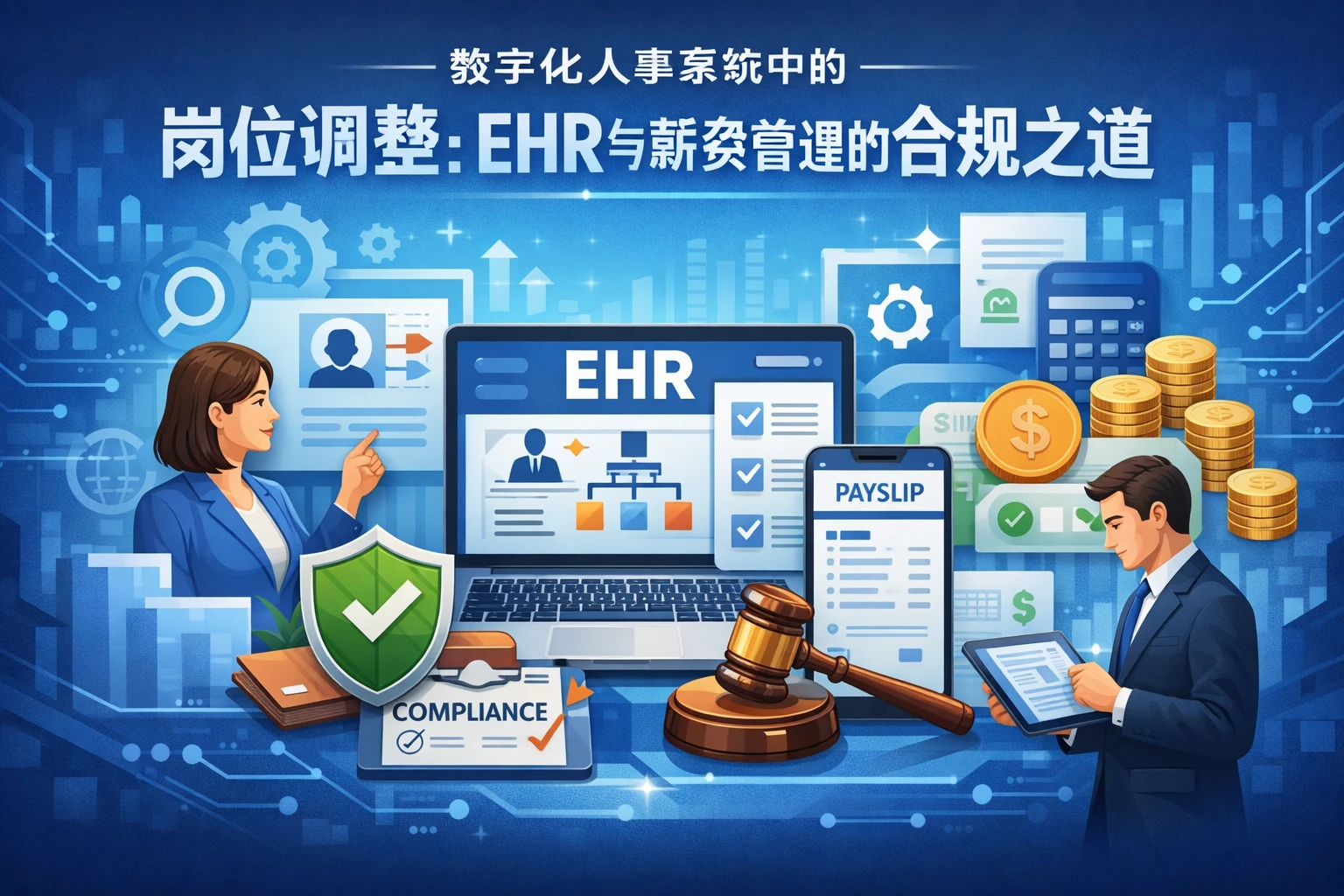 数字化人事系统中的岗位调整：EHR与薪资管理的合规之道