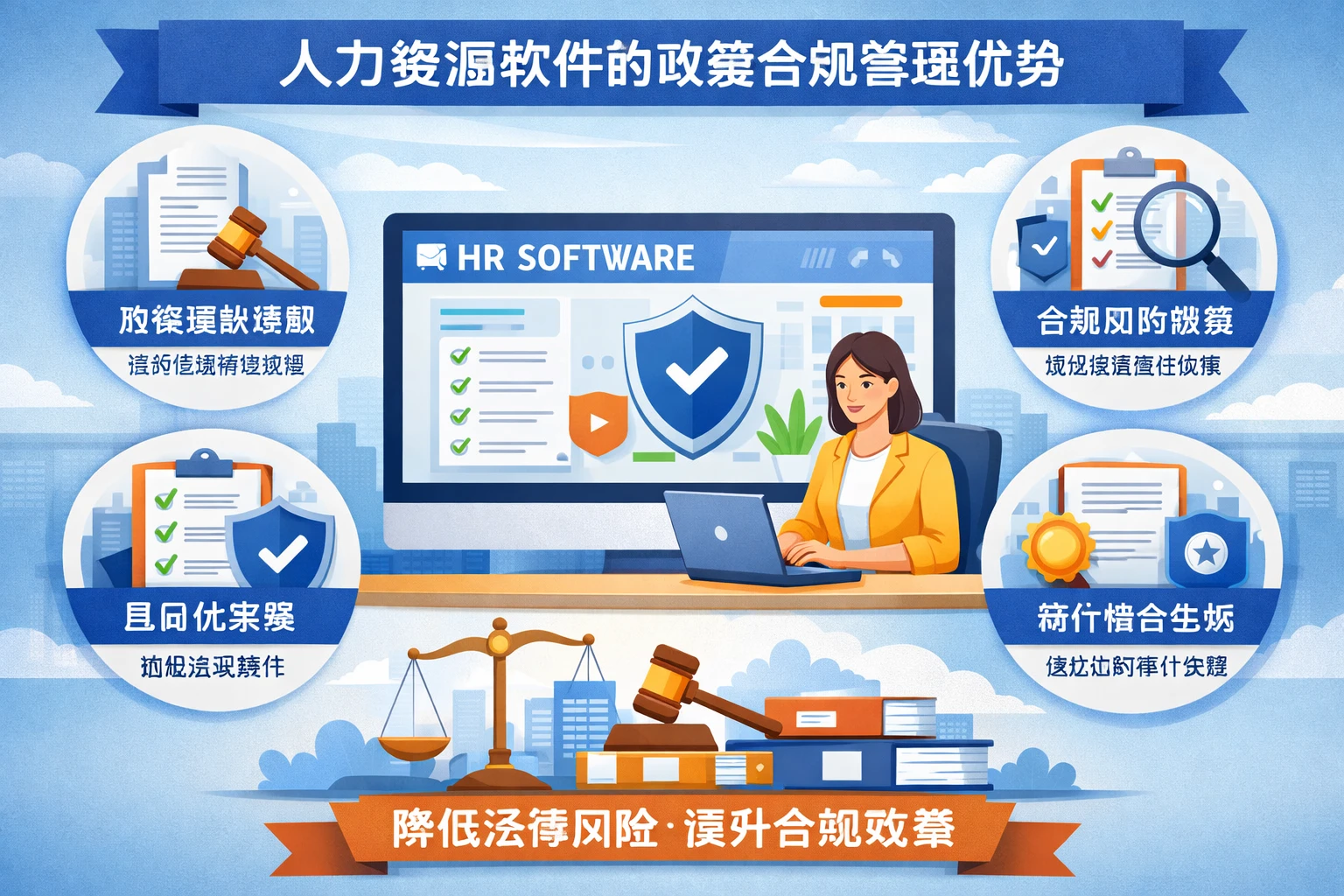 人力资源软件的政策合规管理优势