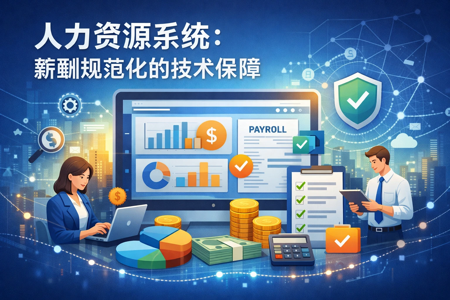 人力资源系统：薪酬规范化的技术保障