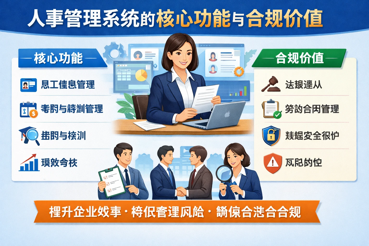 人事管理系统的核心功能与合规价值