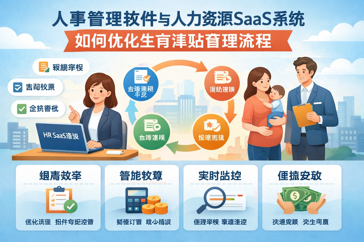 人事管理软件与人力资源SaaS系统如何优化生育津贴管理流程