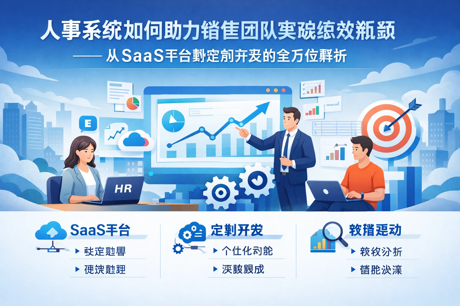 人事系统如何助力销售团队突破绩效瓶颈——从SaaS平台到定制开发的全方位解析