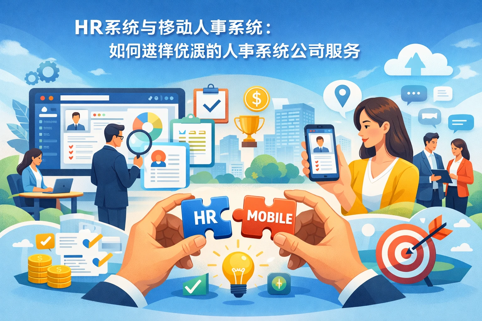 HR系统与移动人事系统：如何选择优质的人事系统公司服务