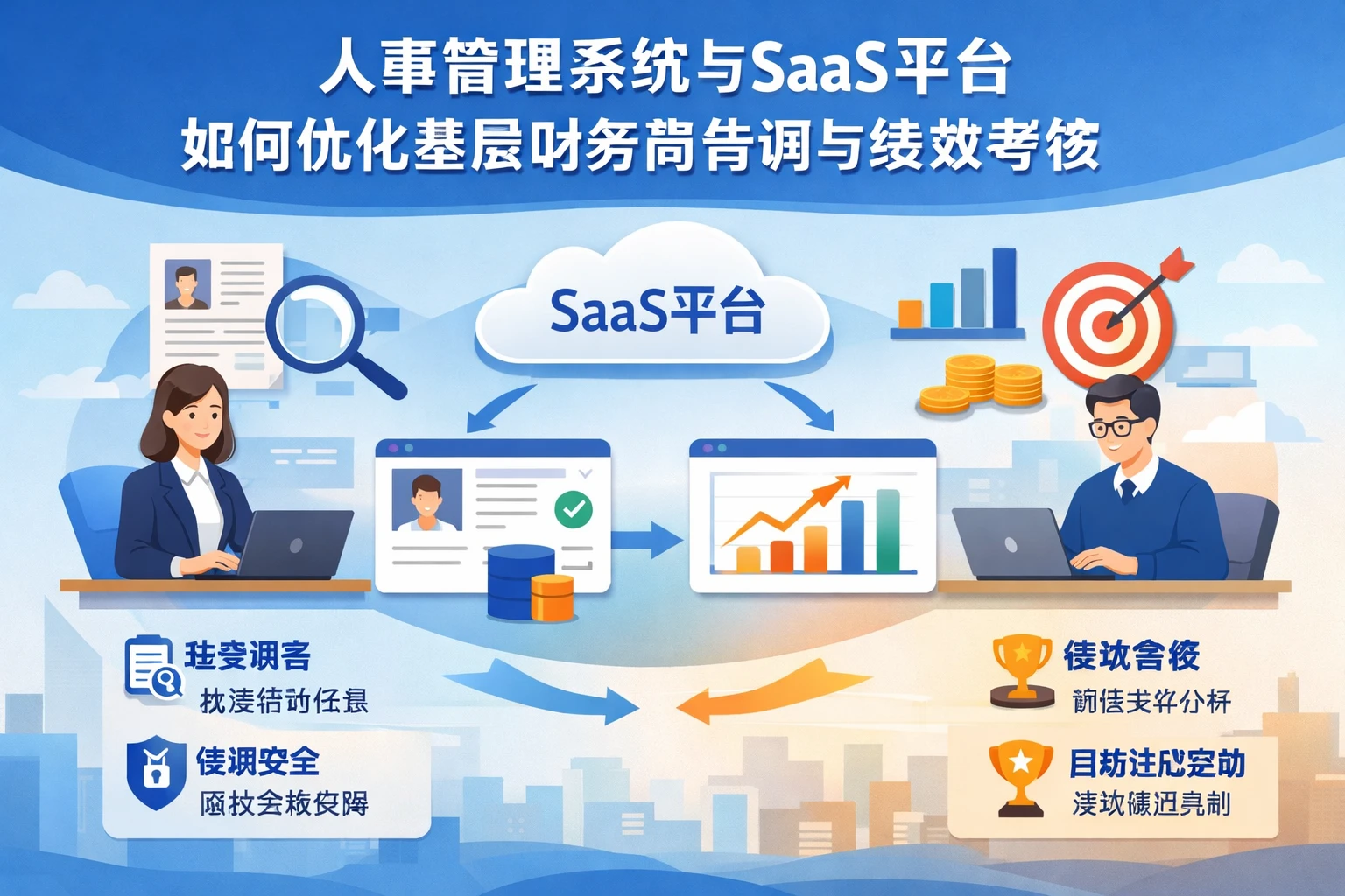 人事管理系统与SaaS平台如何优化基层财务岗背调与绩效考核