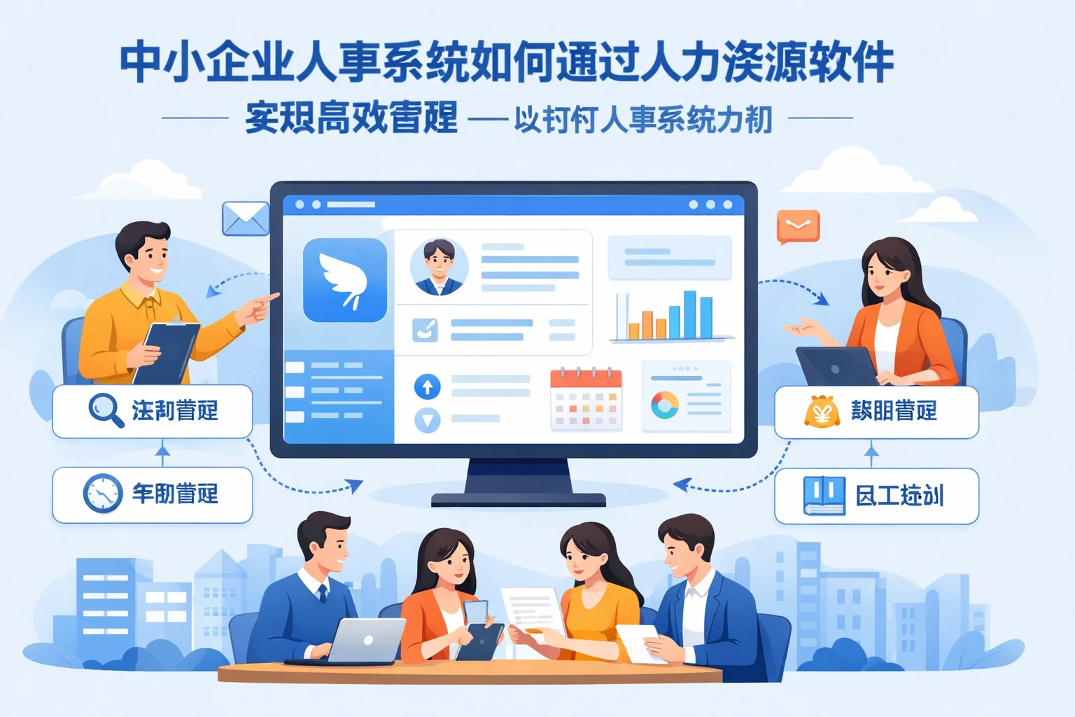 中小企业人事系统如何通过人力资源软件实现高效管理——以钉钉人事系统为例