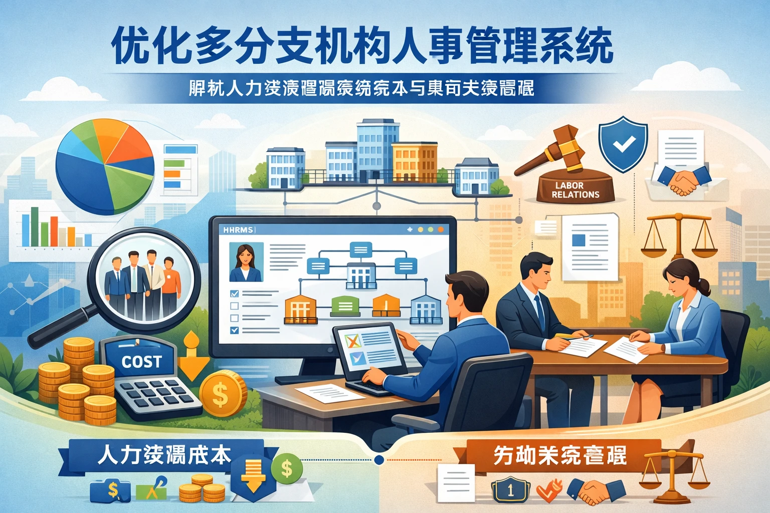 优化多分支机构人事管理系统：解析人力资源管理系统成本与劳动关系管理