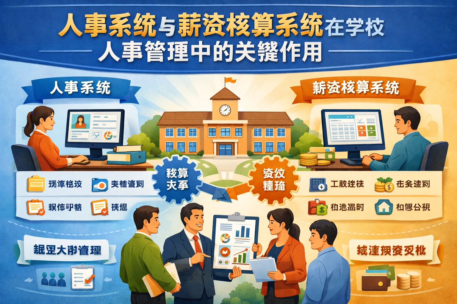 人事系统与薪资核算系统在学校人事管理中的关键作用