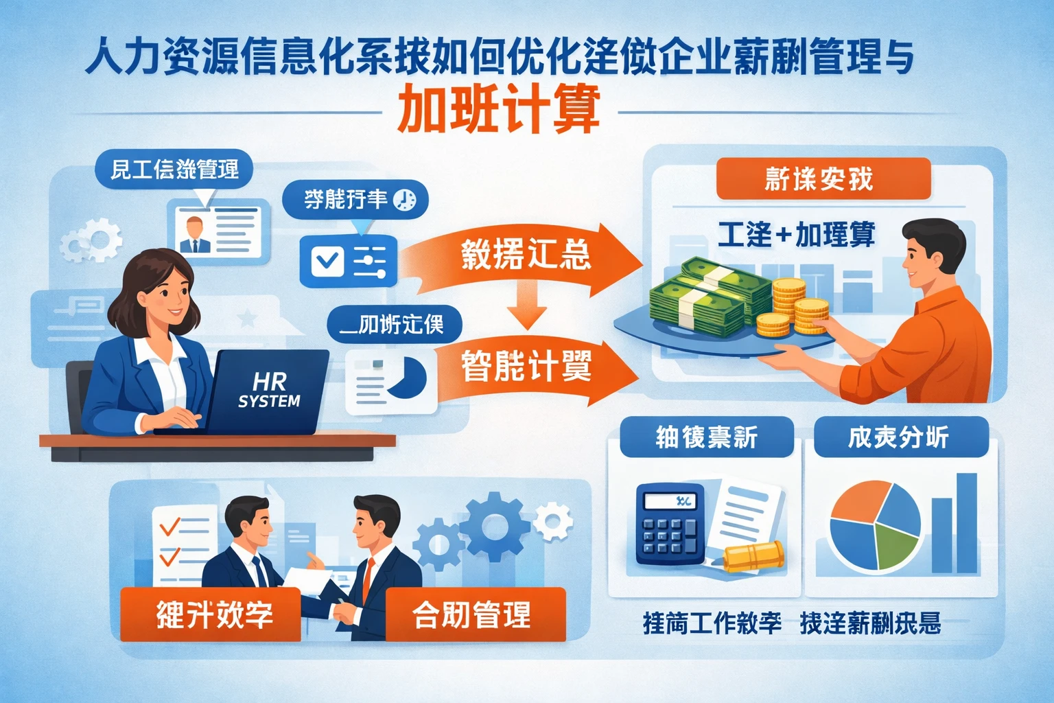 人力资源信息化系统如何优化连锁企业薪酬管理与加班计算