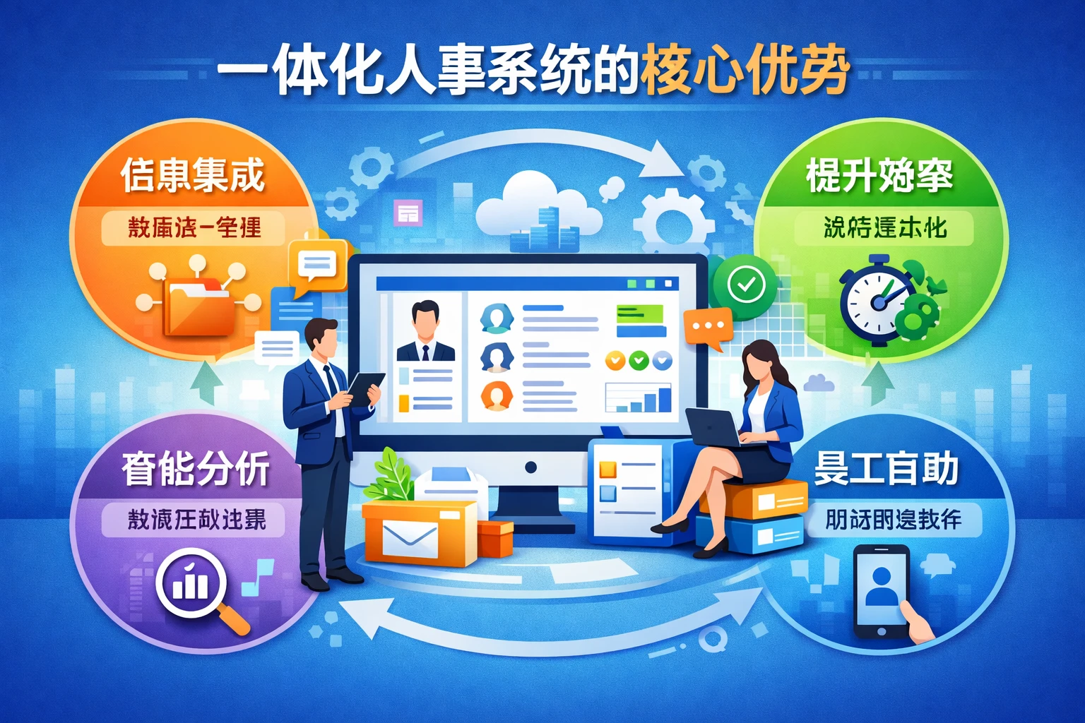 一体化人事系统的核心优势
