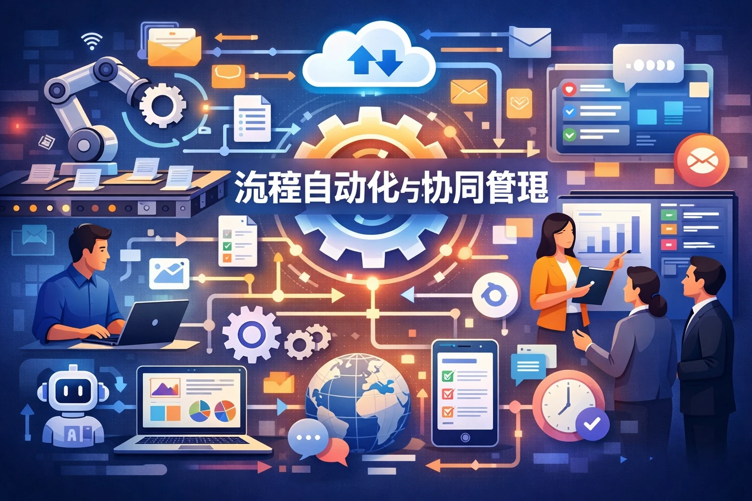流程自动化与协同管理