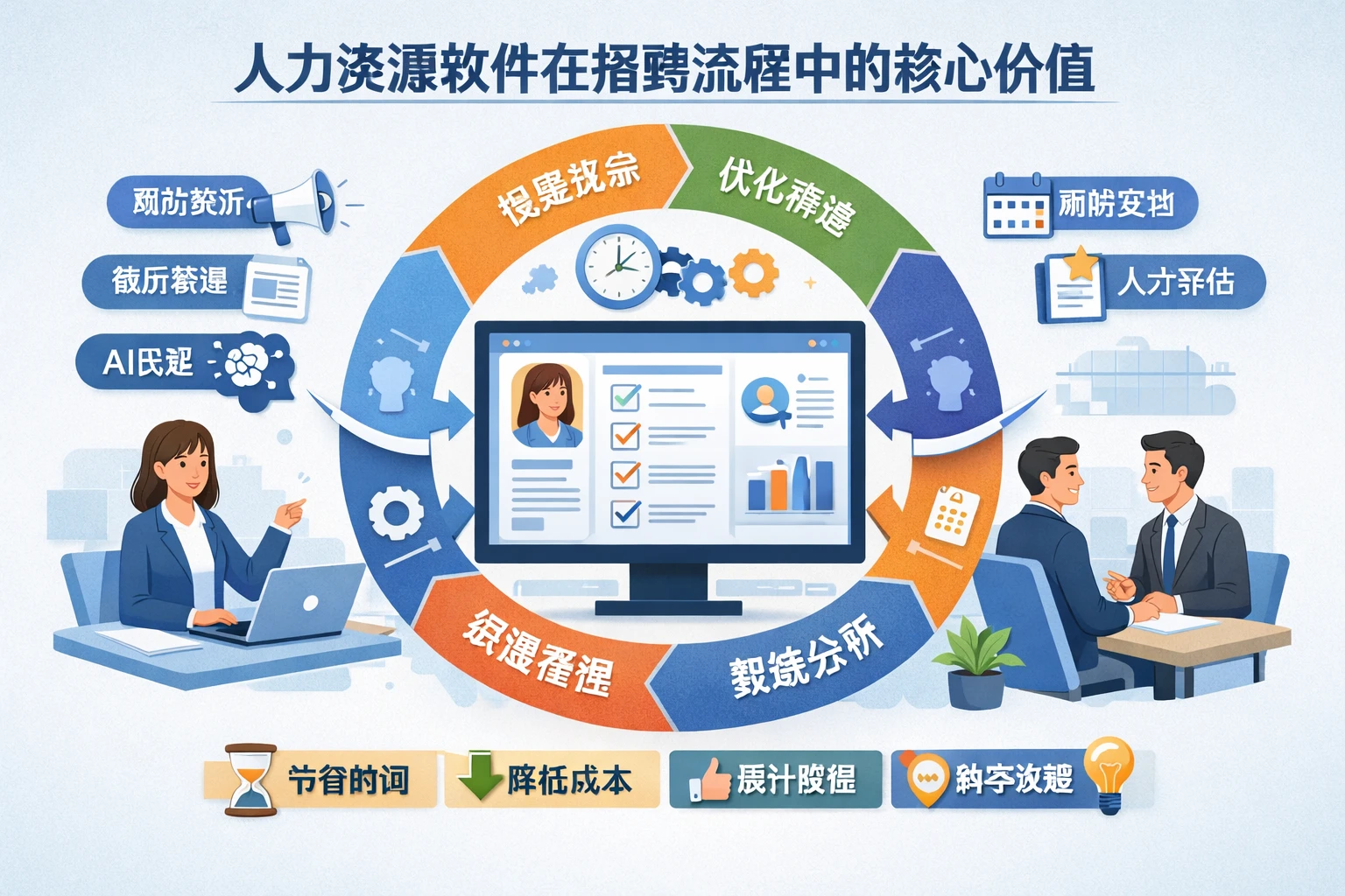 人力资源软件在招聘流程中的核心价值