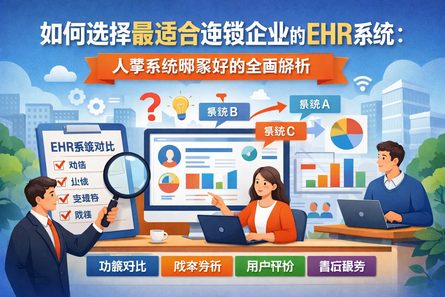 如何选择最适合连锁企业的EHR系统：人事系统哪家好的全面解析