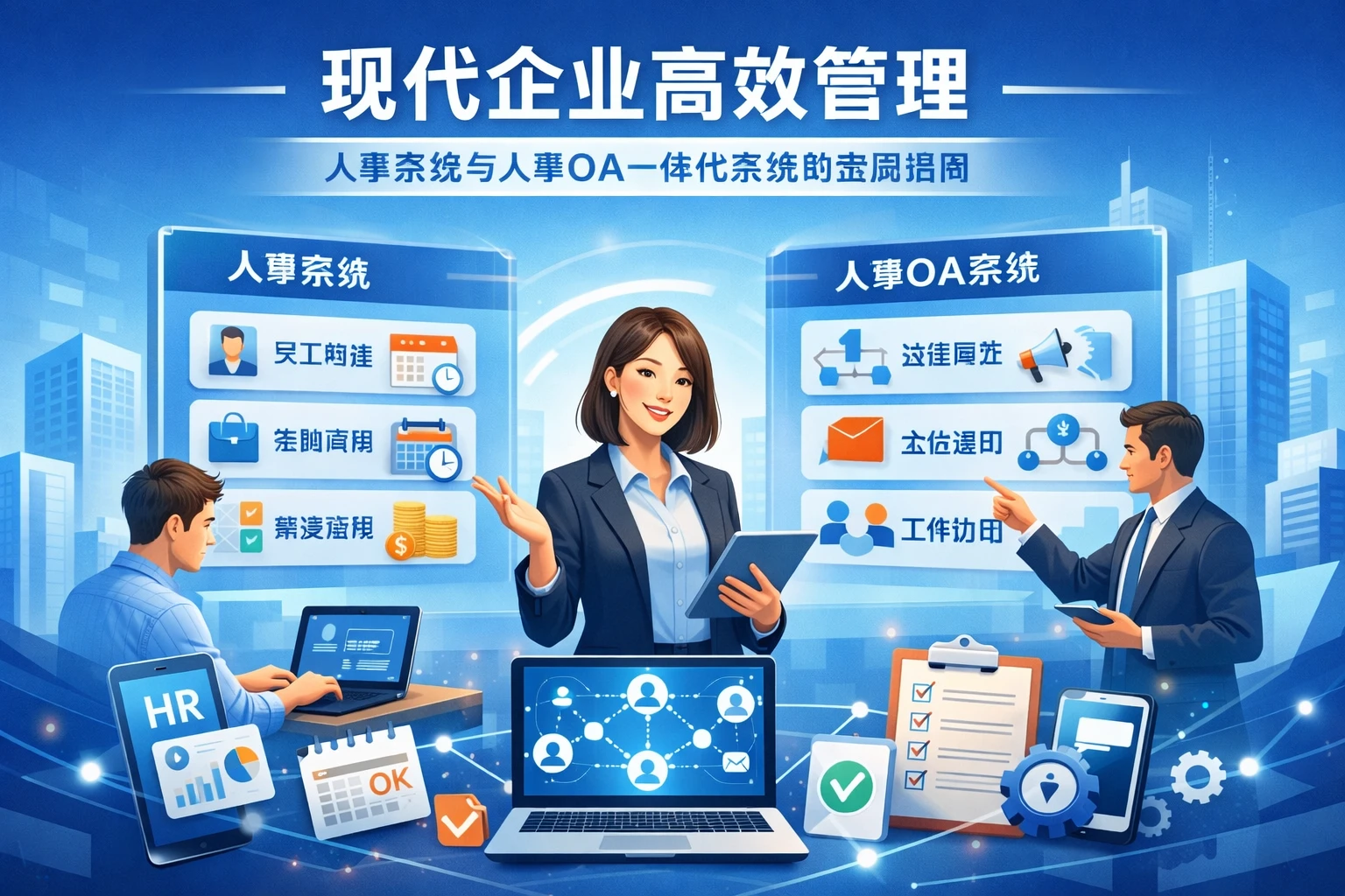 现代企业高效管理:人事系统与人事OA一体化系统的全面指南