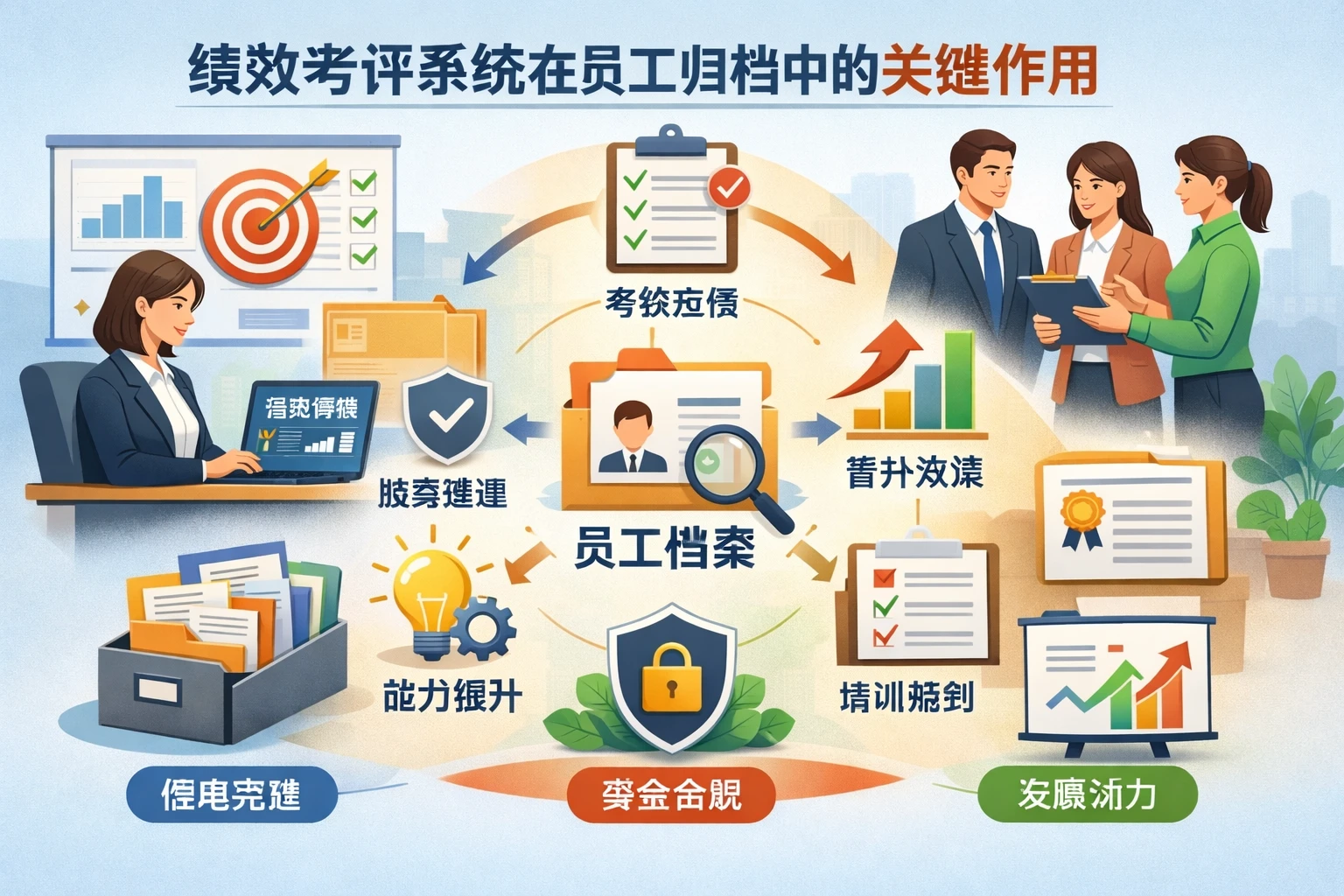 绩效考评系统在员工归档中的关键作用