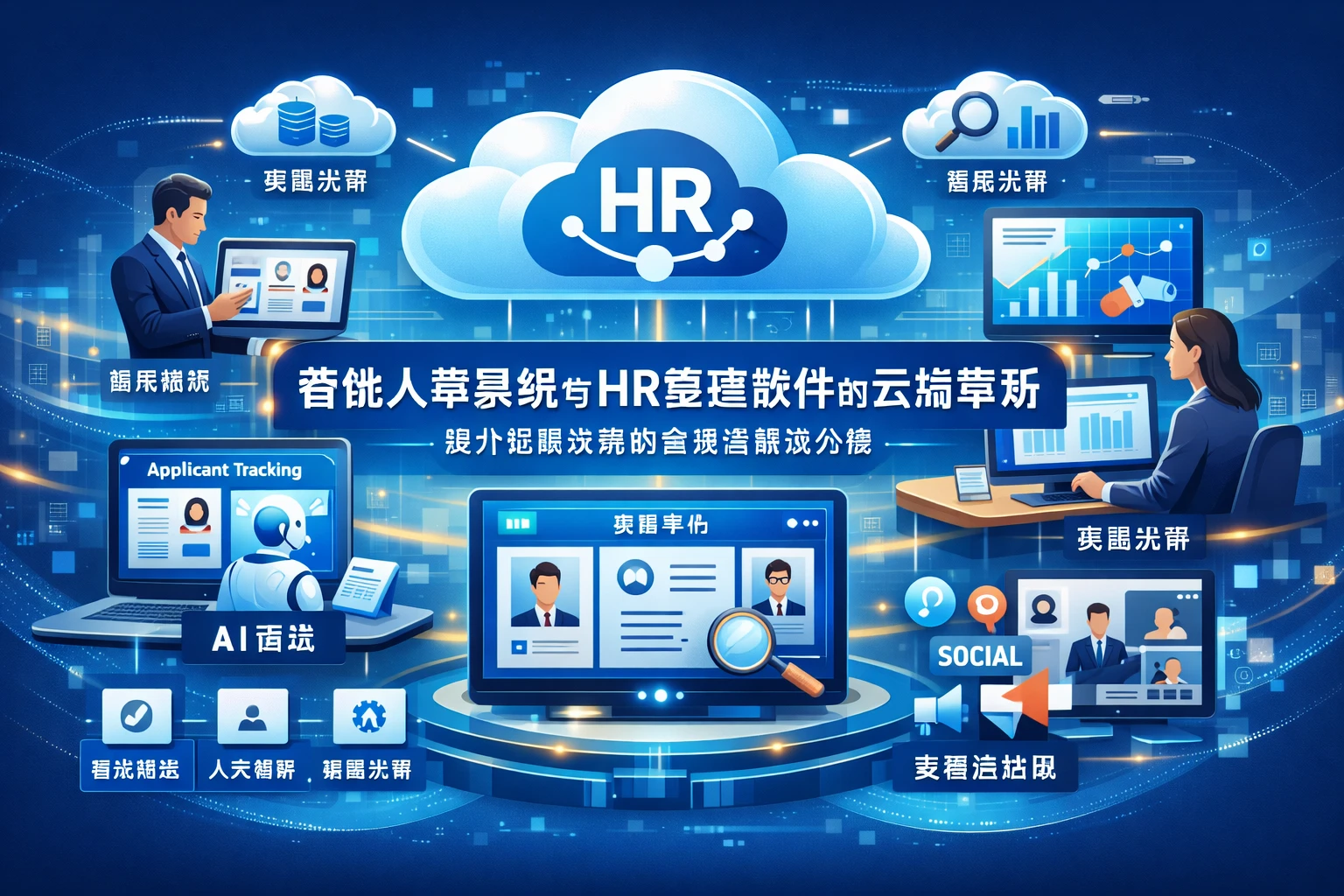 智能人事系统与HR管理软件的云端革新:提升招聘效率的全渠道解决方案