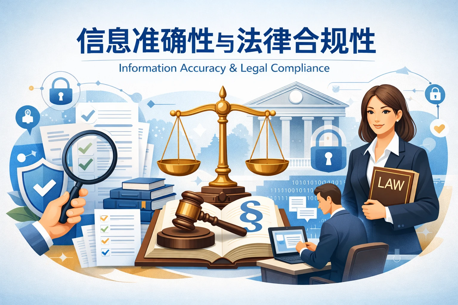 信息准确性与法律合规性