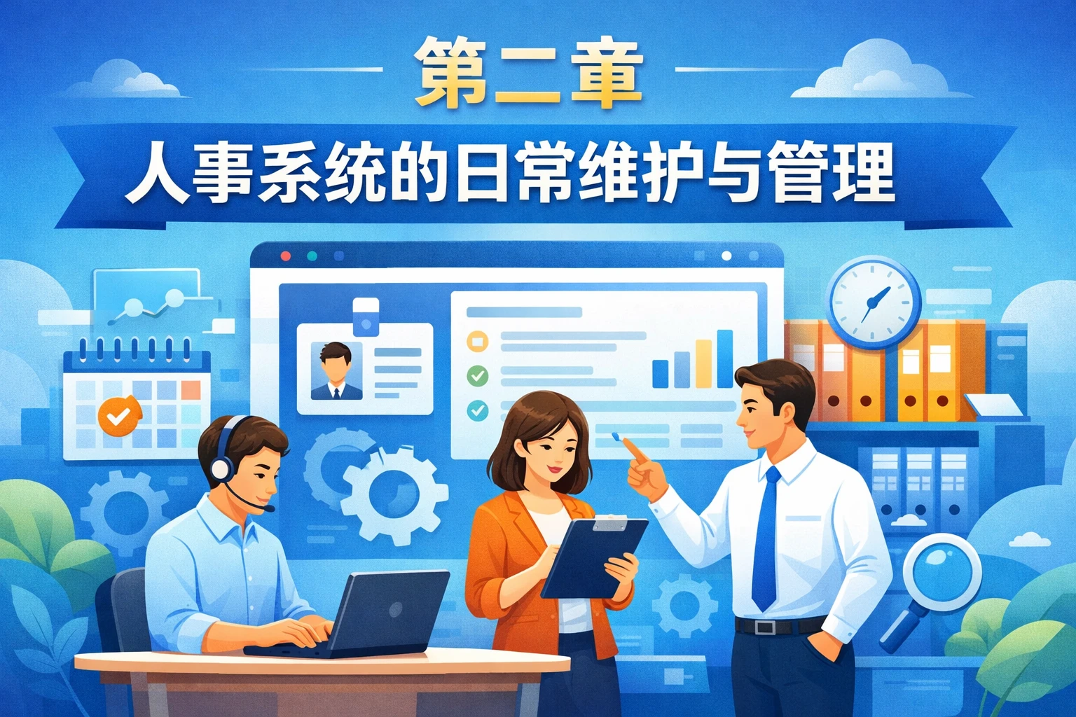 第二章 人事系统的日常维护与管理