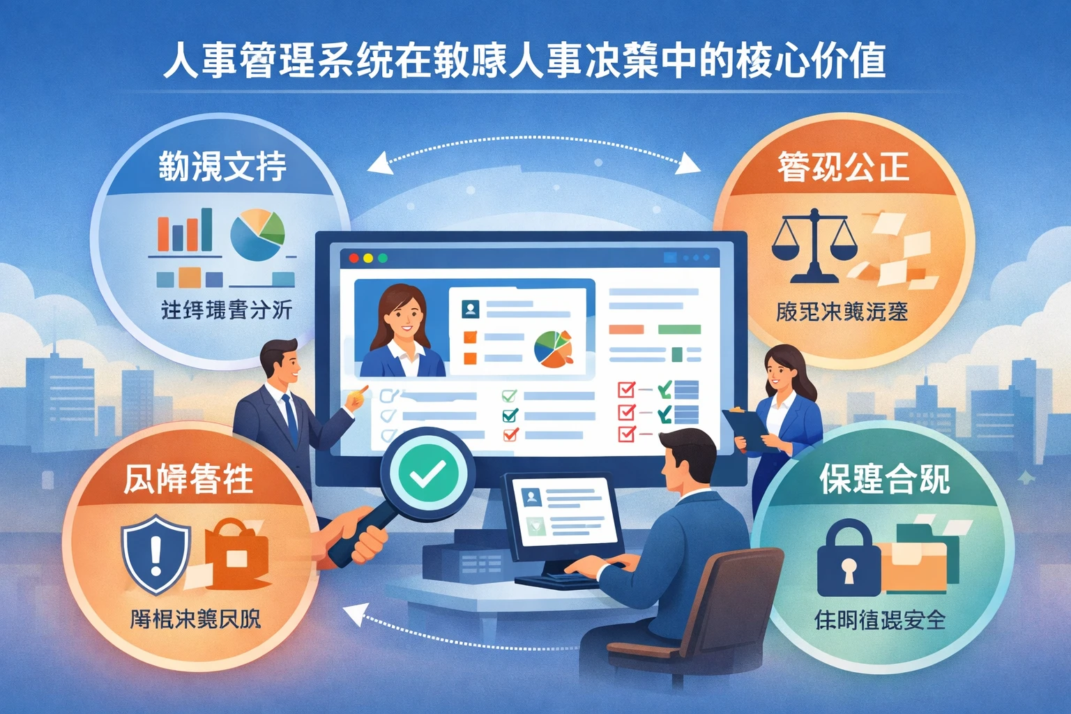 人事管理系统在敏感人事决策中的核心价值