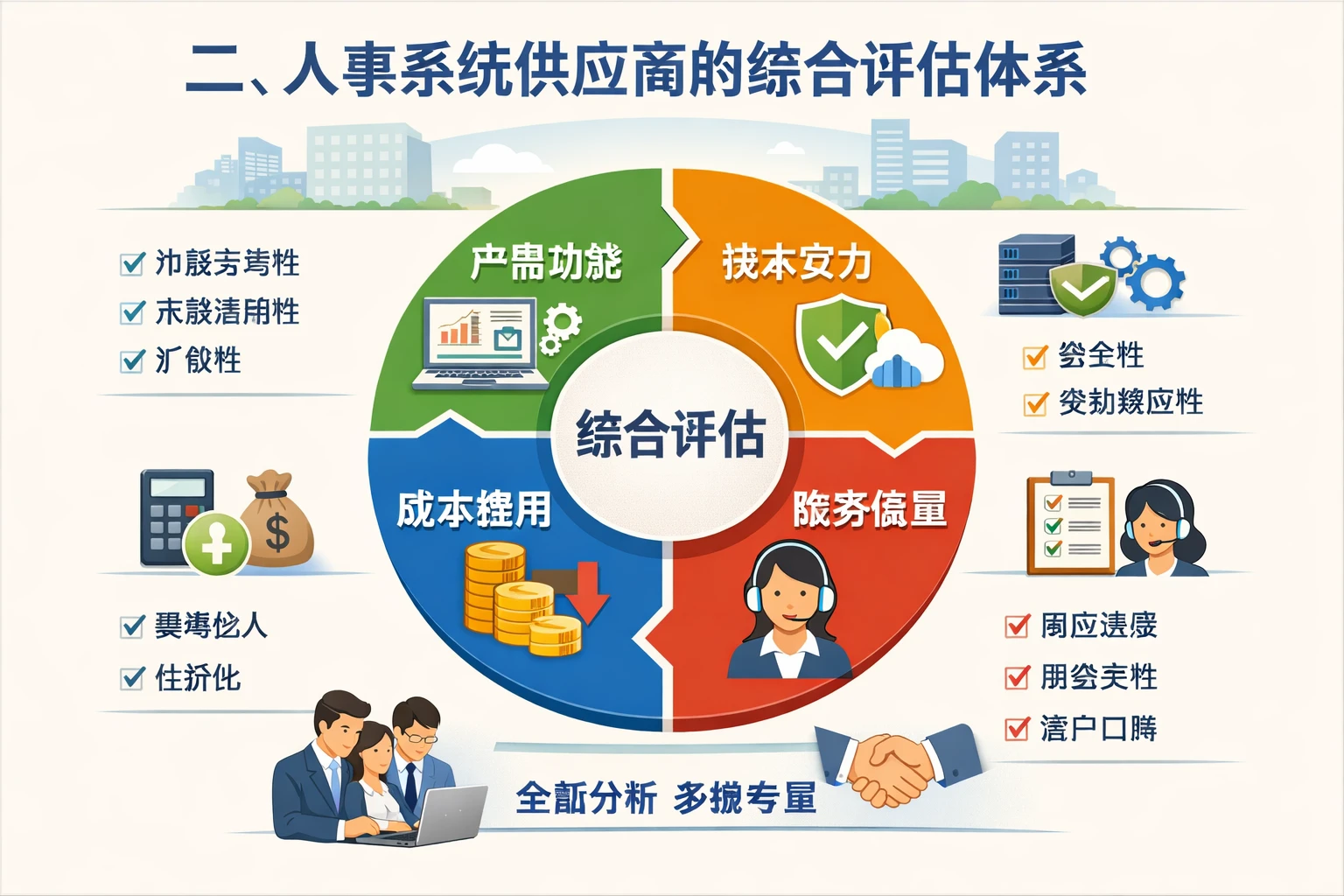 二、人事系统供应商的综合评估体系