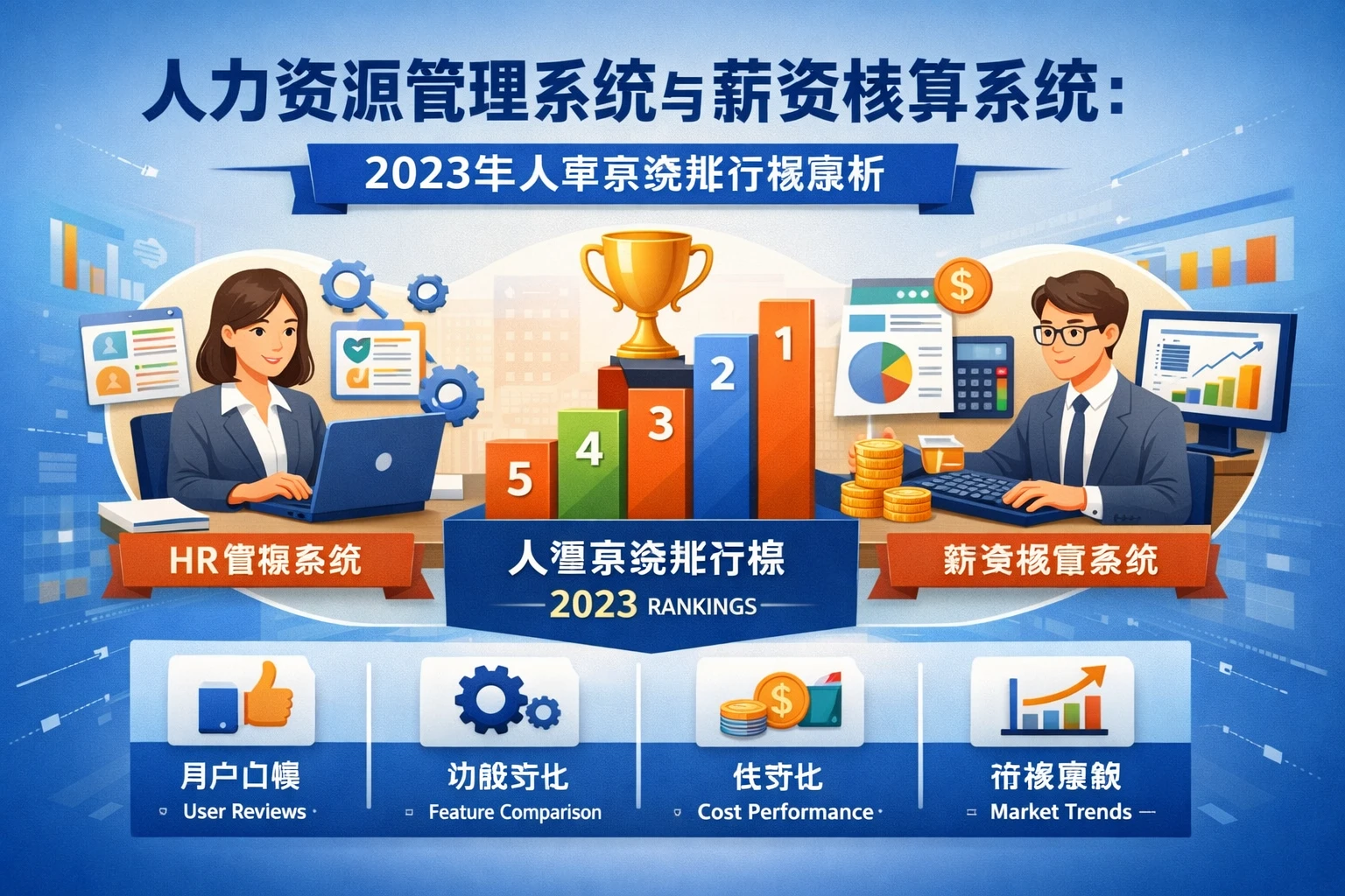 人力资源管理系统与薪资核算系统：2023年人事系统排行榜解析