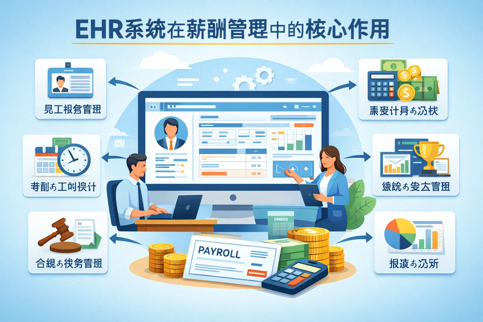 EHR系统在薪酬管理中的核心作用