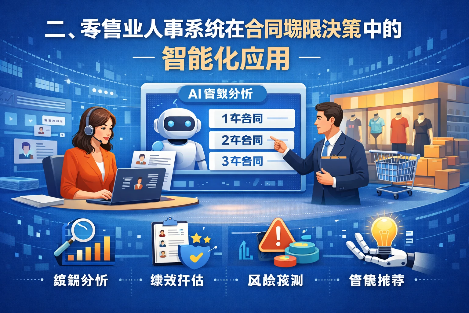二、零售业人事系统在合同期限决策中的智能化应用
