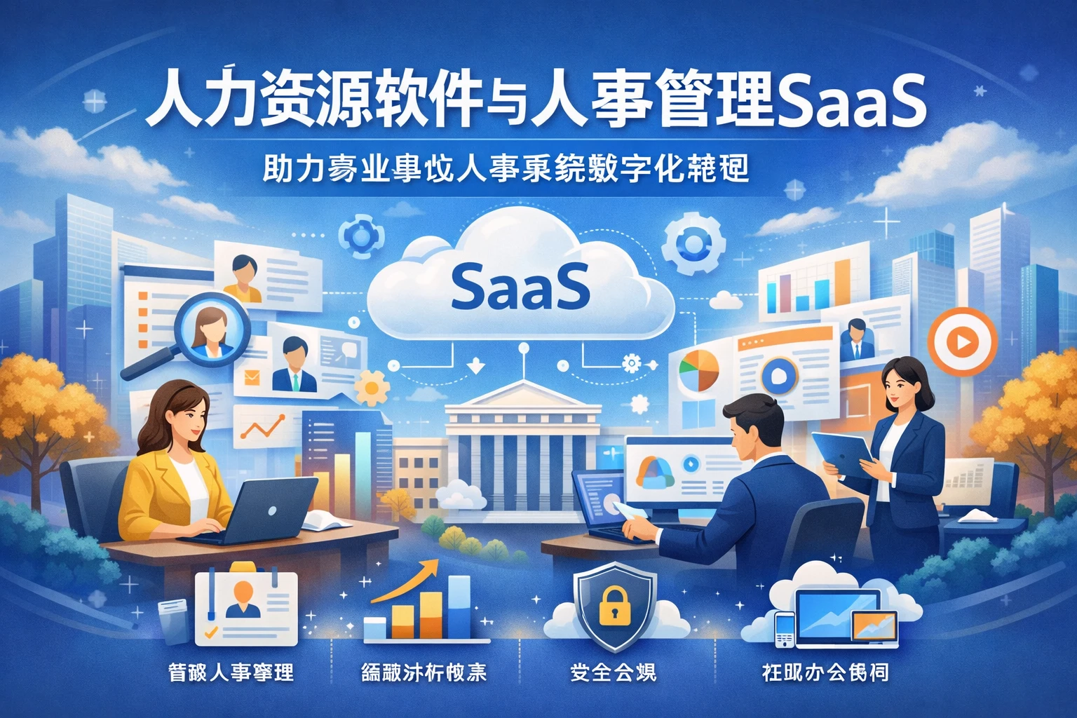 人力资源软件与人事管理SaaS如何助力事业单位人事系统数字化转型