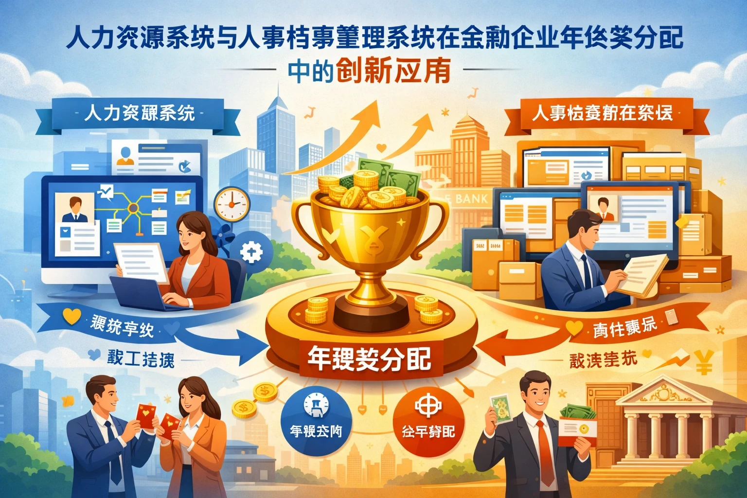 人力资源系统与人事档案管理系统在金融企业年终奖分配中的创新应用