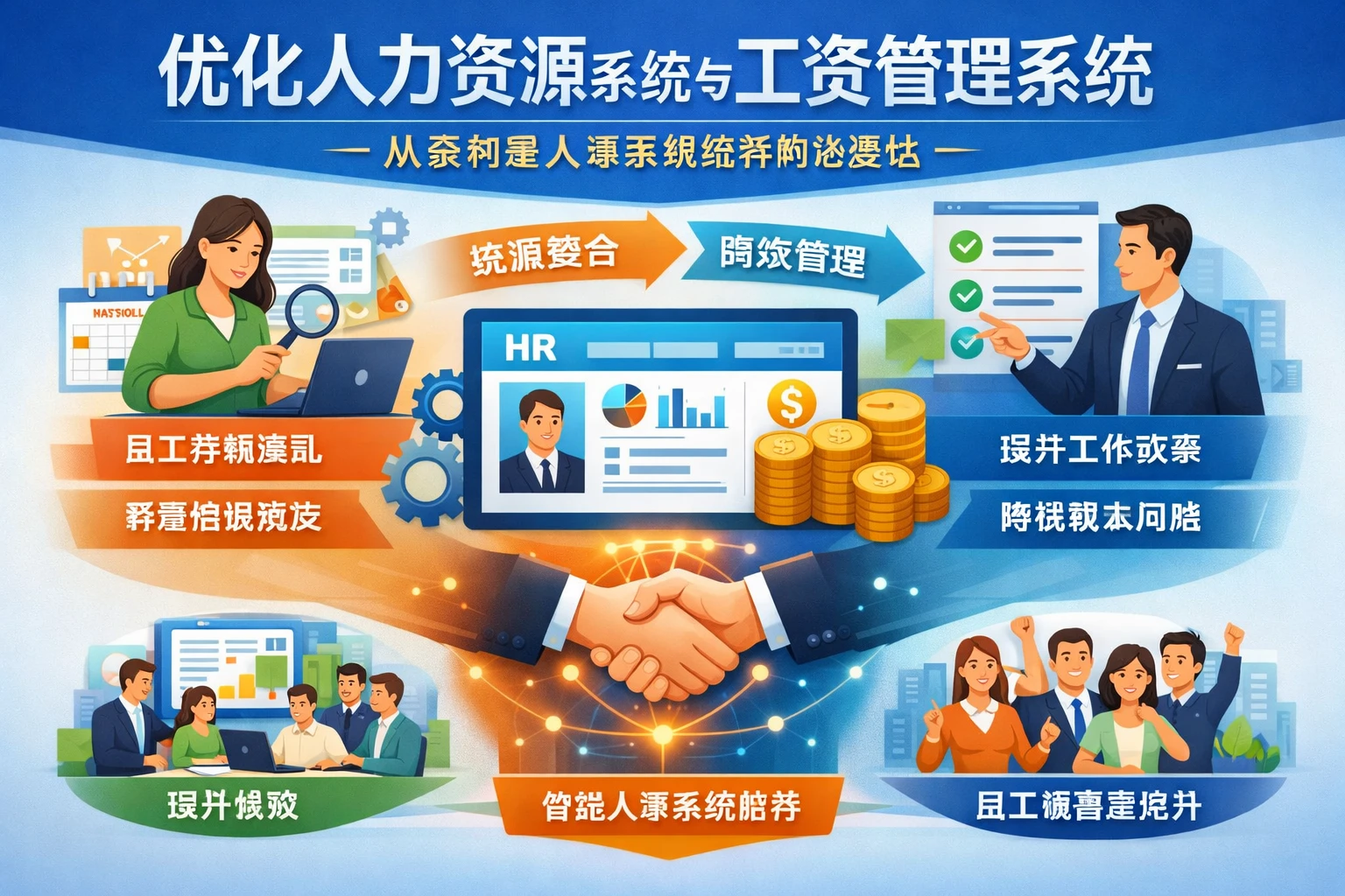 优化人力资源系统与工资管理系统：从案例看人事系统推荐的必要性