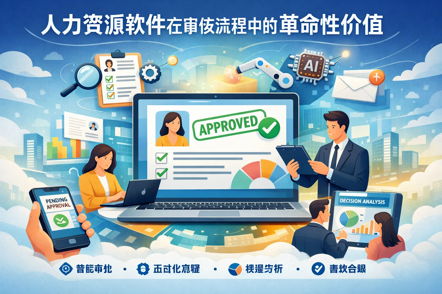 人力资源软件在审核流程中的革命性价值