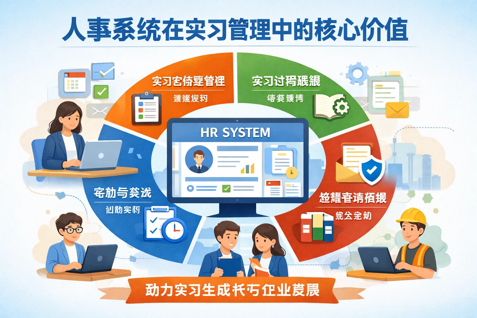 人事系统在实习管理中的核心价值