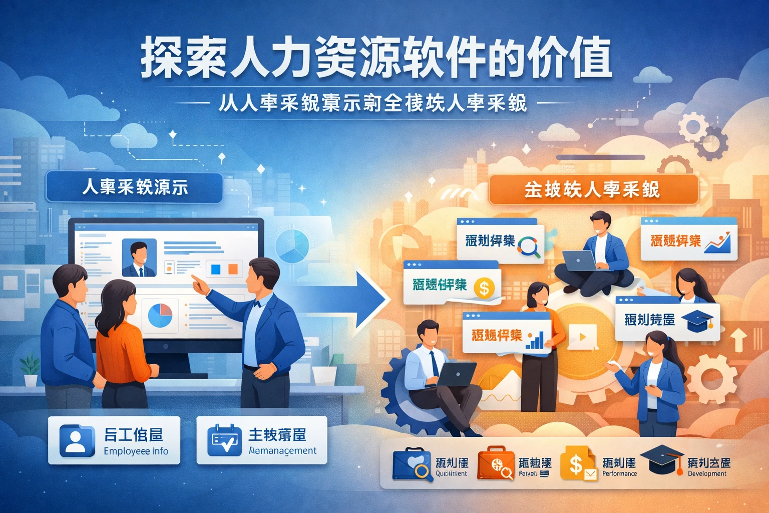 探索人力资源软件的价值:从人事系统演示到全模块人事系统