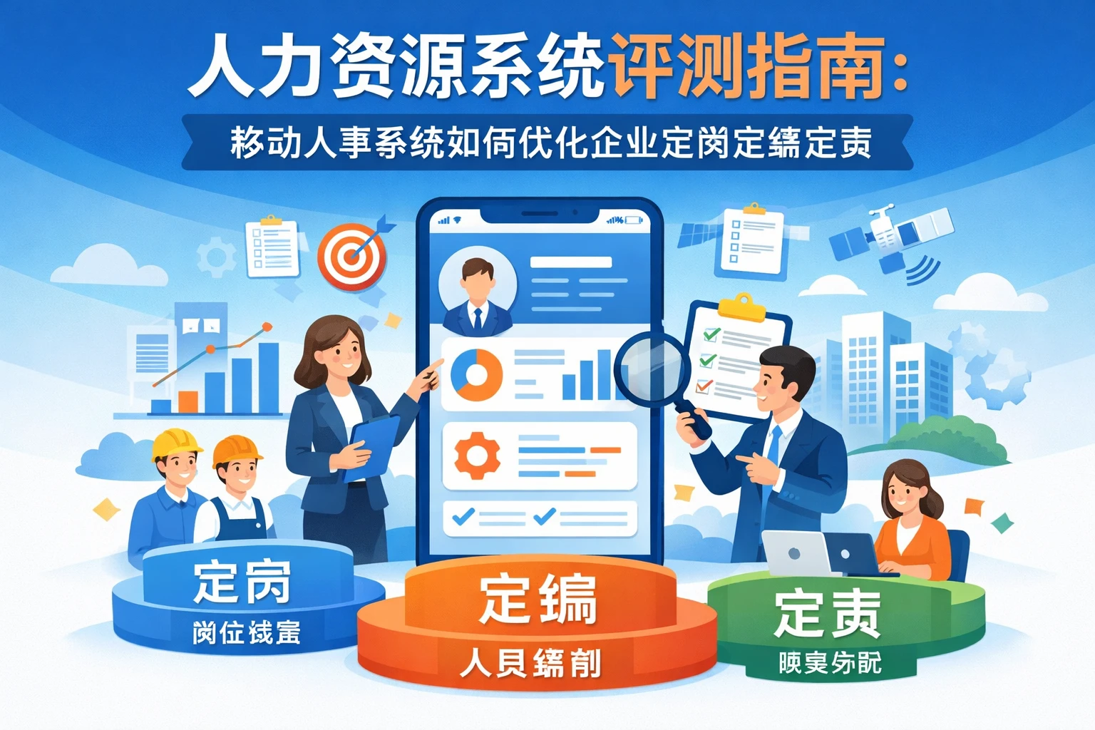 人力资源系统评测指南：移动人事系统如何优化企业定岗定编定责