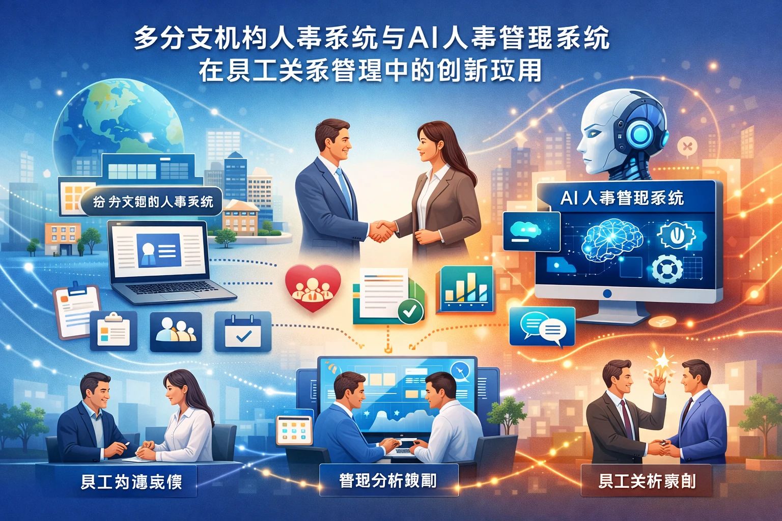 多分支机构人事系统与AI人事管理系统在员工关系管理中的创新应用
