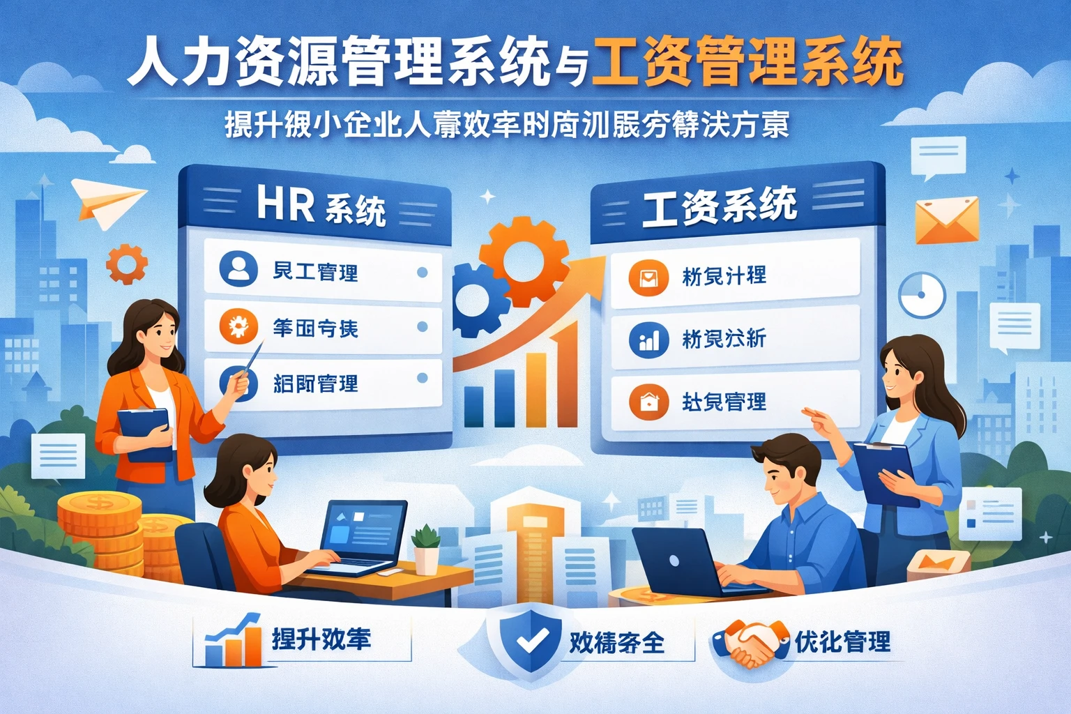 人力资源管理系统与工资管理系统：提升微小企业人事效率的培训服务解决方案