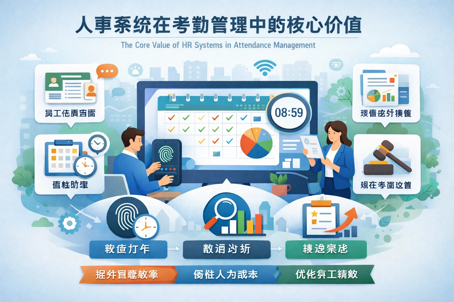 人事系统在考勤管理中的核心价值