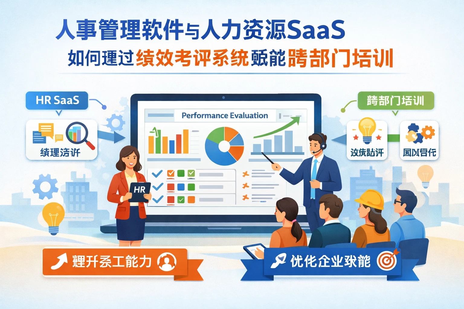 人事管理软件与人力资源SaaS如何通过绩效考评系统赋能跨部门培训
