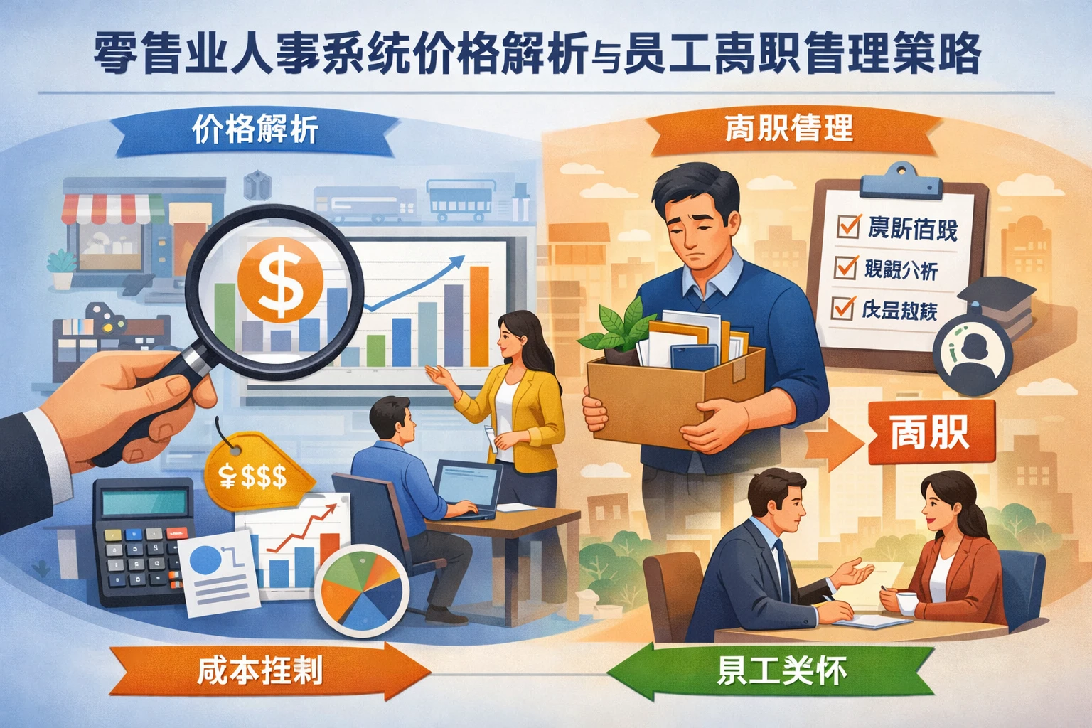 零售业人事系统价格解析与员工离职管理策略