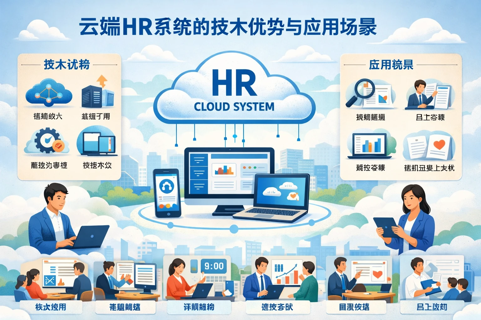 云端HR系统的技术优势与应用场景