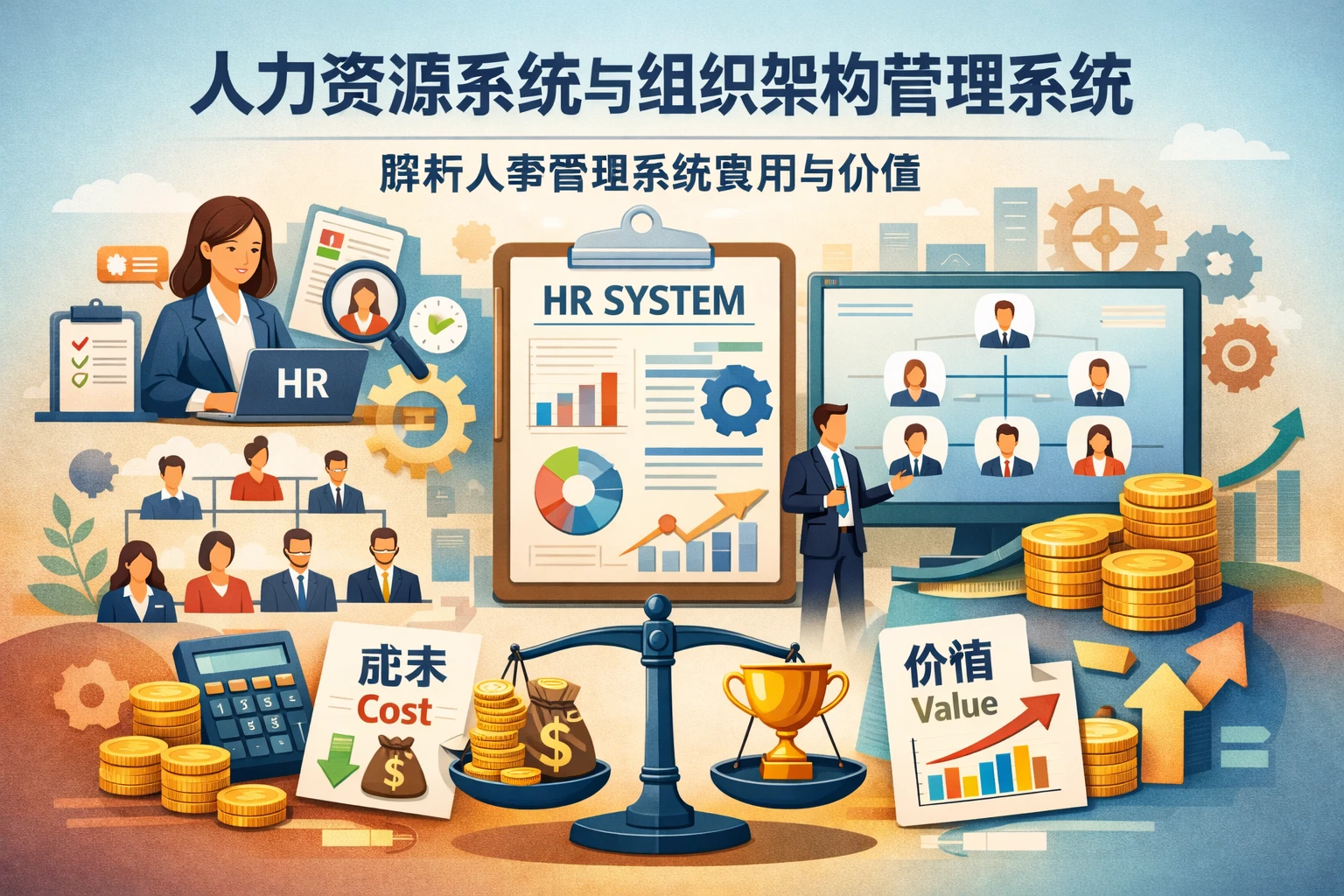 人力资源系统与组织架构管理系统：解析人事管理系统费用与价值