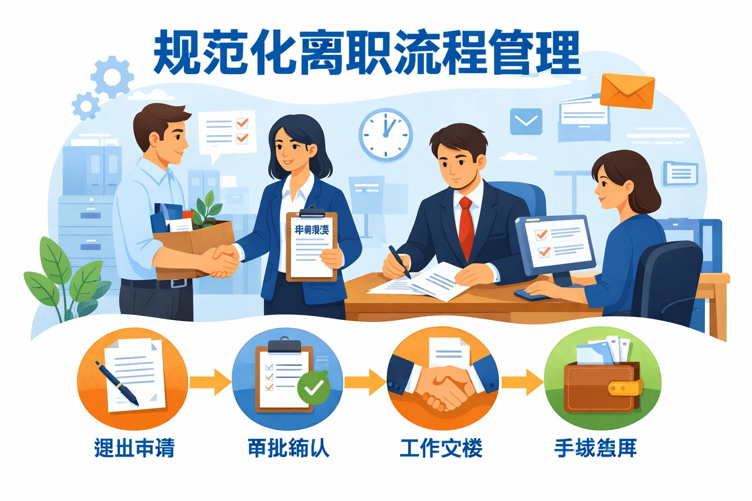 规范化离职流程管理