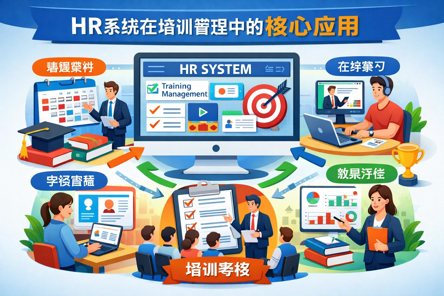 HR系统在培训管理中的核心应用