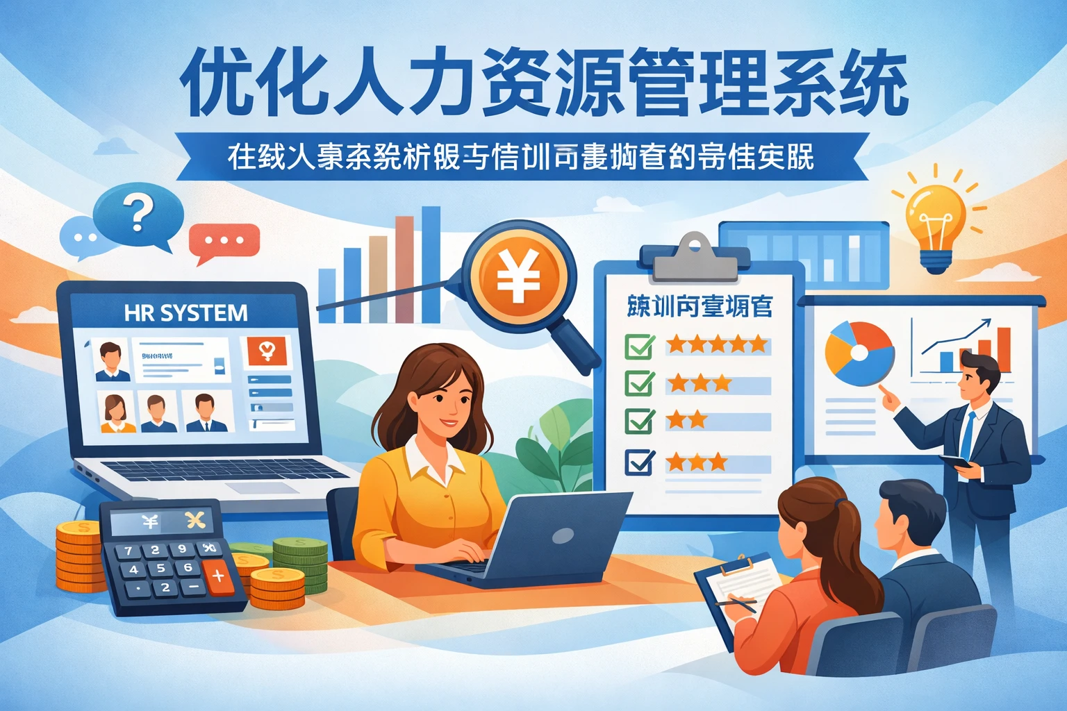 优化人力资源管理系统：在线人事系统价格与培训问卷调查的最佳实践