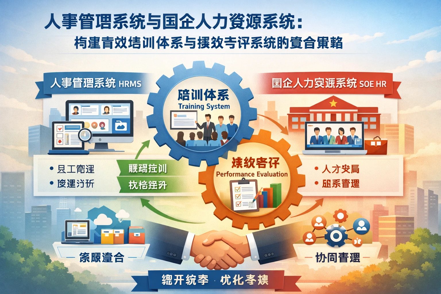 人事管理系统与国企人力资源系统：构建高效培训体系与绩效考评系统的整合策略