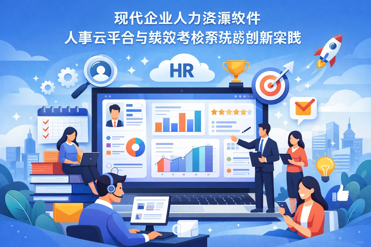 现代企业人力资源软件、人事云平台与绩效考核系统的创新实践