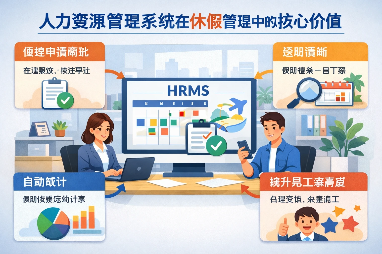 人力资源管理系统在休假管理中的核心价值
