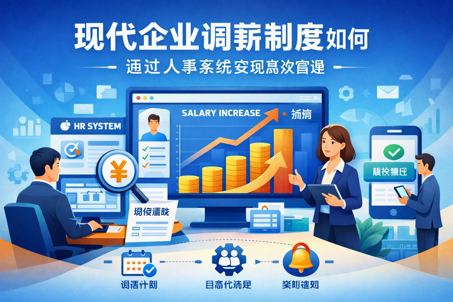 现代企业调薪制度如何通过人事系统实现高效管理