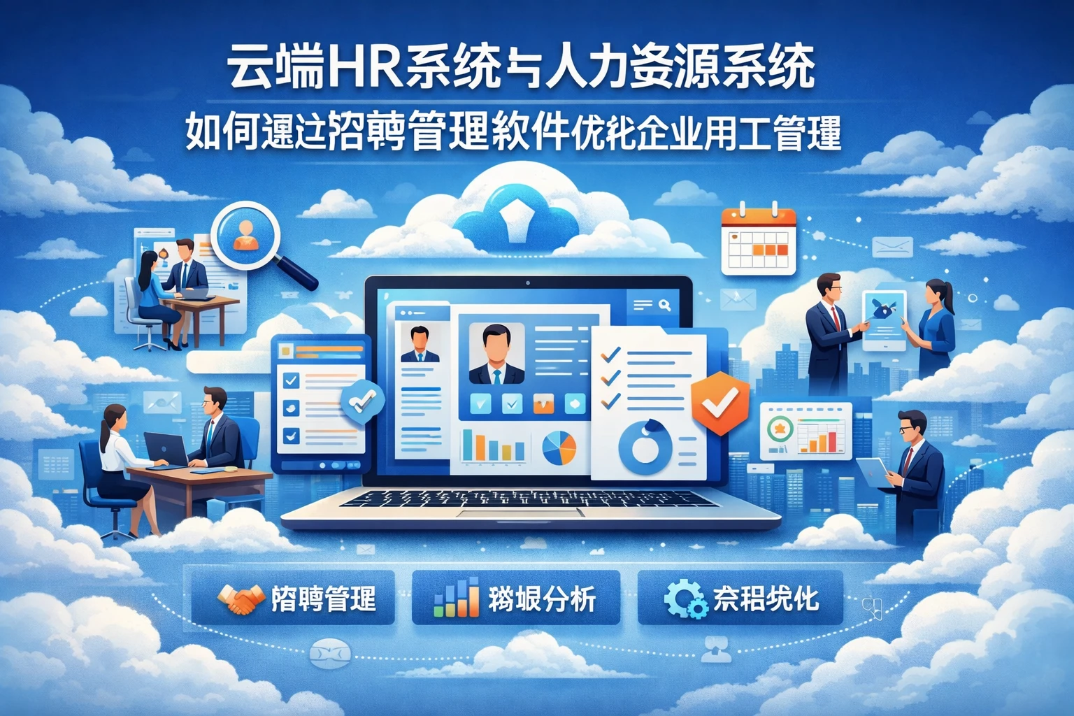 云端HR系统与人力资源系统如何通过招聘管理软件优化企业用工管理